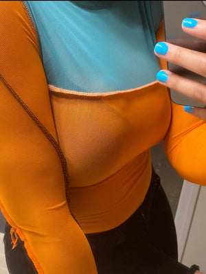 Mesh Me Long Sleeve Top
